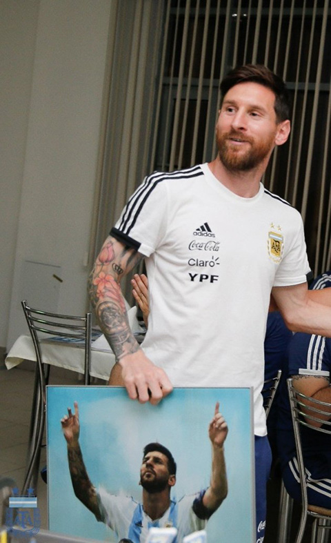 WORLD CUP 2018: Leo Messi: 'Tôi sẽ không giải nghệ chừng nào chưa vô địch thế giới với Argentina' ảnh 3